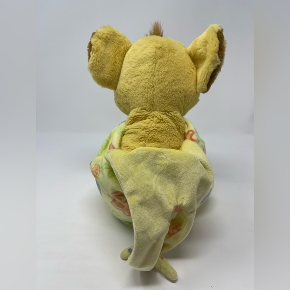 DISNEY: Lion King Plush Baby Simba in Swaddle. Disney Parks. - Picture 2 of 11